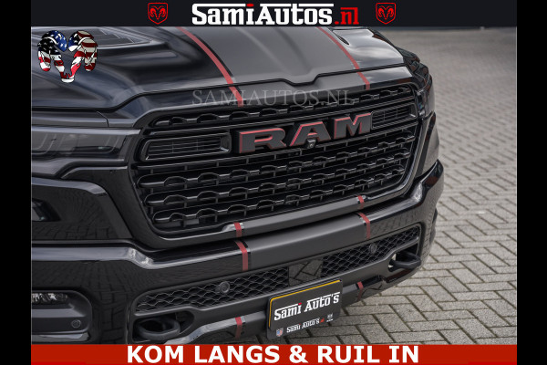 Dodge Ram Limited H.O 540HP 706Nm | Massage + Full Option | De Meest Luxe en Volle Pick-Up in zijn Klasse | Comfortabele Dubbele Cabine met Royale 5 Zitplaatsen | BPM vrij | Nu Leverbaar uit Voorraad | Voorraad Nr 2304 - 8540