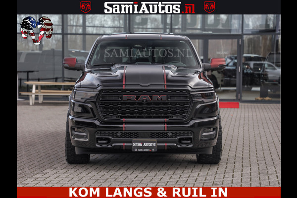 Dodge Ram Limited H.O 540HP 706Nm | Massage + Full Option | De Meest Luxe en Volle Pick-Up in zijn Klasse | Comfortabele Dubbele Cabine met Royale 5 Zitplaatsen | BPM vrij | Nu Leverbaar uit Voorraad | Voorraad Nr 2304 - 8540