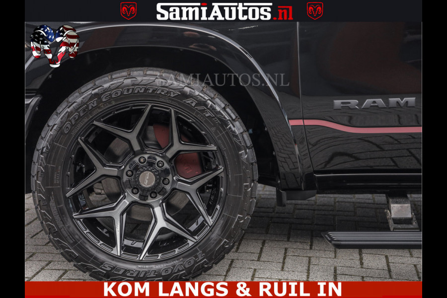 Dodge Ram Limited H.O 540HP 706Nm | Massage + Full Option | De Meest Luxe en Volle Pick-Up in zijn Klasse | Comfortabele Dubbele Cabine met Royale 5 Zitplaatsen | BPM vrij | Nu Leverbaar uit Voorraad | Voorraad Nr 2304 - 8540