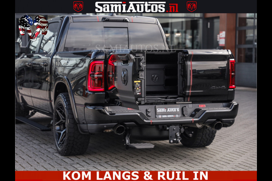 Dodge Ram Limited H.O 540HP 706Nm | Massage + Full Option | De Meest Luxe en Volle Pick-Up in zijn Klasse | Comfortabele Dubbele Cabine met Royale 5 Zitplaatsen | BPM vrij | Nu Leverbaar uit Voorraad | Voorraad Nr 2304 - 8540