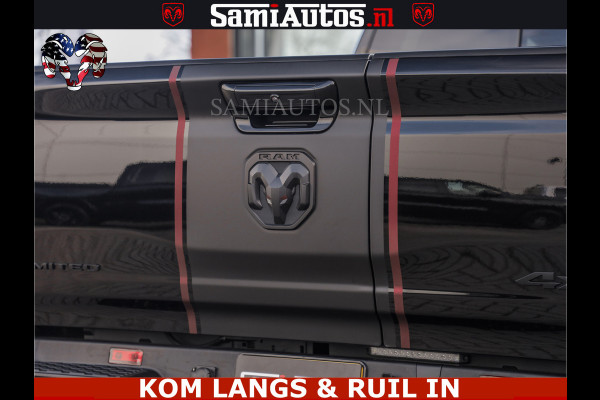 Dodge Ram Limited H.O 540HP 706Nm | Massage + Full Option | De Meest Luxe en Volle Pick-Up in zijn Klasse | Comfortabele Dubbele Cabine met Royale 5 Zitplaatsen | BPM vrij | Nu Leverbaar uit Voorraad | Voorraad Nr 2304 - 8540
