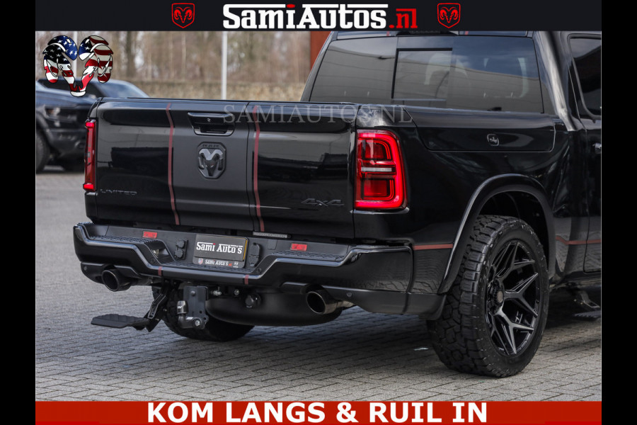 Dodge Ram Limited H.O 540HP 706Nm | Massage + Full Option | De Meest Luxe en Volle Pick-Up in zijn Klasse | Comfortabele Dubbele Cabine met Royale 5 Zitplaatsen | BPM vrij | Nu Leverbaar uit Voorraad | Voorraad Nr 2304 - 8540