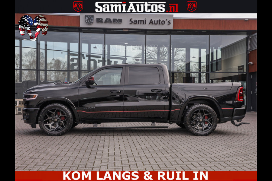Dodge Ram Limited H.O 540HP 706Nm | Massage + Full Option | De Meest Luxe en Volle Pick-Up in zijn Klasse | Comfortabele Dubbele Cabine met Royale 5 Zitplaatsen | BPM vrij | Nu Leverbaar uit Voorraad | Voorraad Nr 2304 - 8540