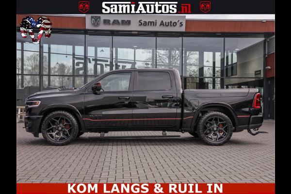 Dodge Ram Limited H.O 540HP 706Nm | Massage + Full Option | De Meest Luxe en Volle Pick-Up in zijn Klasse | Comfortabele Dubbele Cabine met Royale 5 Zitplaatsen | BPM vrij | Nu Leverbaar uit Voorraad | Voorraad Nr 2304 - 8540