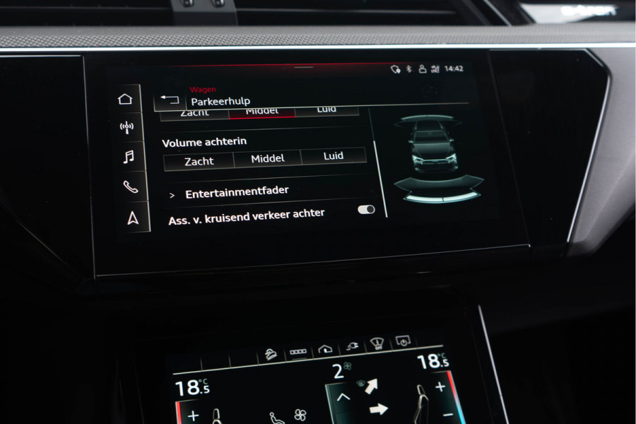 Audi e-tron S Quattro 371kW / Luchtvering/ Standkachel/ Panoramadak/ Trekhaak/ 371kW (504PK)