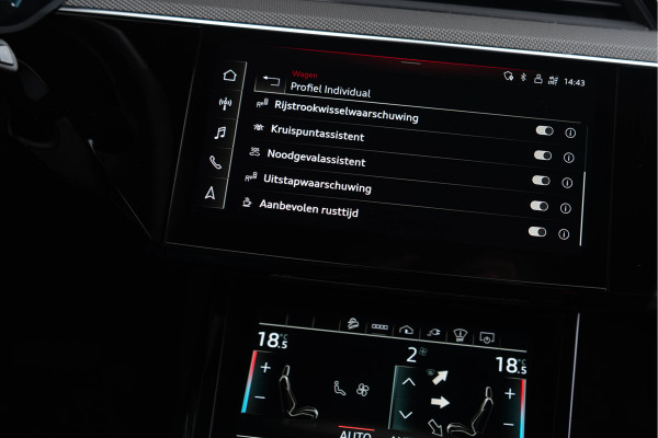 Audi e-tron S Quattro 371kW / Luchtvering/ Standkachel/ Panoramadak/ Trekhaak/ 371kW (504PK)