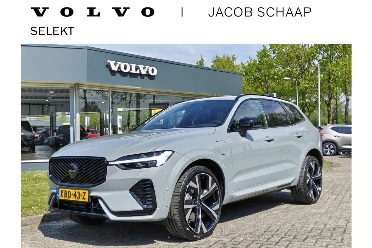 Volvo XC60 T8 AWD 455PK Plug-in Hybrid Ultra Black Edition | DEMO | B&W | Luchtvering | Nappa | 22'' |