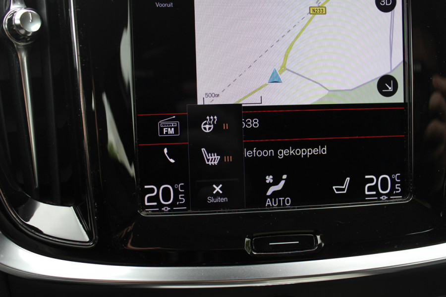 Volvo V60 2.0 D4 Inscription / Trekhaak / Camera / Leder / Standverwarming / 19'' / Navigatie / Harman Kardon / Stoelverwarming 4x / Cruise Control / Virtual Cockpit