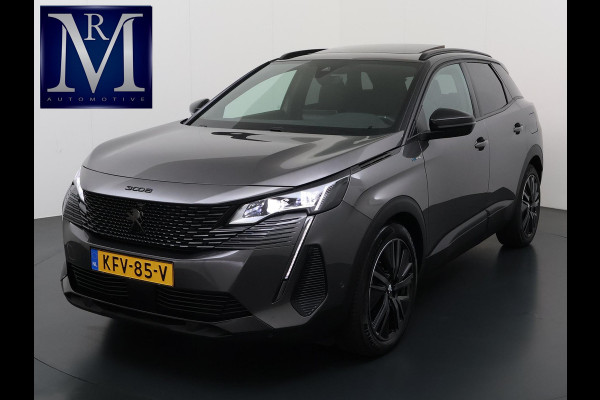 Peugeot 3008 1.6 HYbrid 225 GT Pack Business PANO| ELEKTRISCHE ACHTERKLEP| BLACK PACK| ADAPTIVE CRUISE CONTROL| CAMERA VOOR + ACHTER| FOCAL AUDIO| STOELVERWARMING| STANDKACHEL|