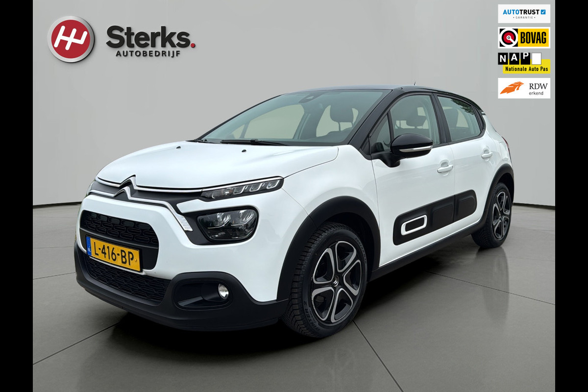 Citroën C3 1.2 PureTech Feel INCL. NIEUWE DISTRIBUTIERIEM 88147 KM !!!! CARPLAY/ANDROID AUTO