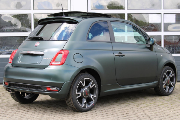 Fiat 500 Hybrid Sport | NET BINNEN! | Clima | PDC | Schuif/Kanteldak | Apple Carplay | 16" | Beats | Matt Groen