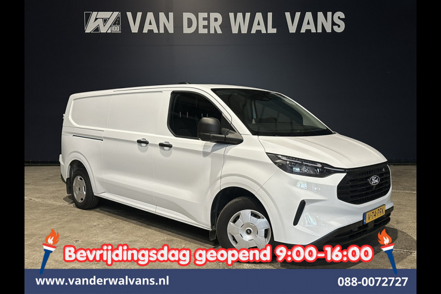 Ford Transit Custom 2.0 TDCI 136pk L2H1 Euro6 Airco | Camera | Apple Carplay | LED | Android Auto Cruisecontrol, Verwarmde Voorruit, Parkeersensoren, Bijrijdersbank, 2800kg trekvermogen