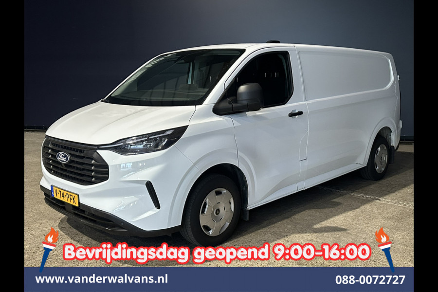 Ford Transit Custom 2.0 TDCI 136pk L2H1 Euro6 Airco | Camera | Apple Carplay | LED | Android Auto Cruisecontrol, Verwarmde Voorruit, Parkeersensoren, Bijrijdersbank, 2800kg trekvermogen