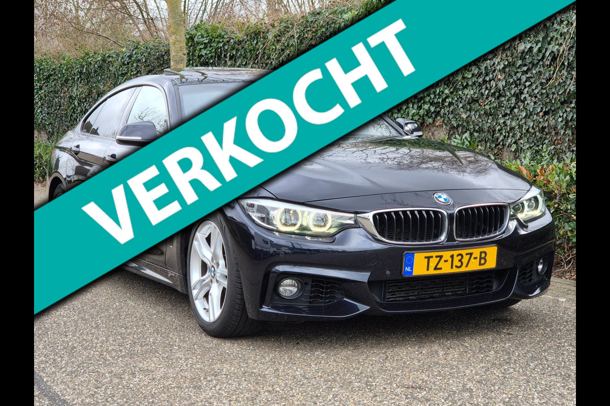BMW 4 Serie Gran Coupé M Sport Schuifdak Apple Carplay NL Rijklaar Shadowline 418i High Executive