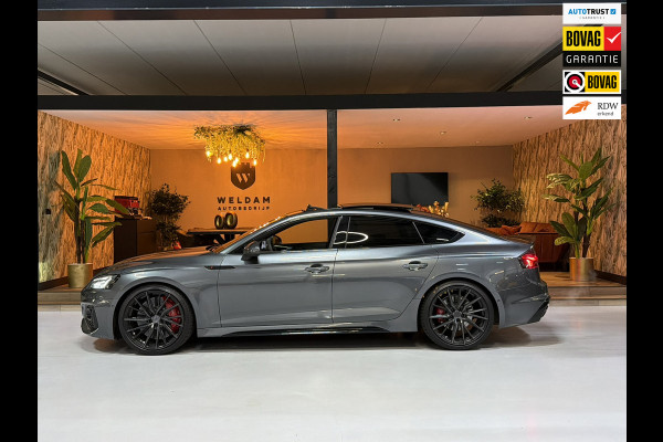 Audi A5 Sportback 2.9 TFSI RS 5 quattro Garantie 524PK Pano Keramisch B&O RS Stoelen Head-up StuurVW Memory Sfeer Laser Rijklaar