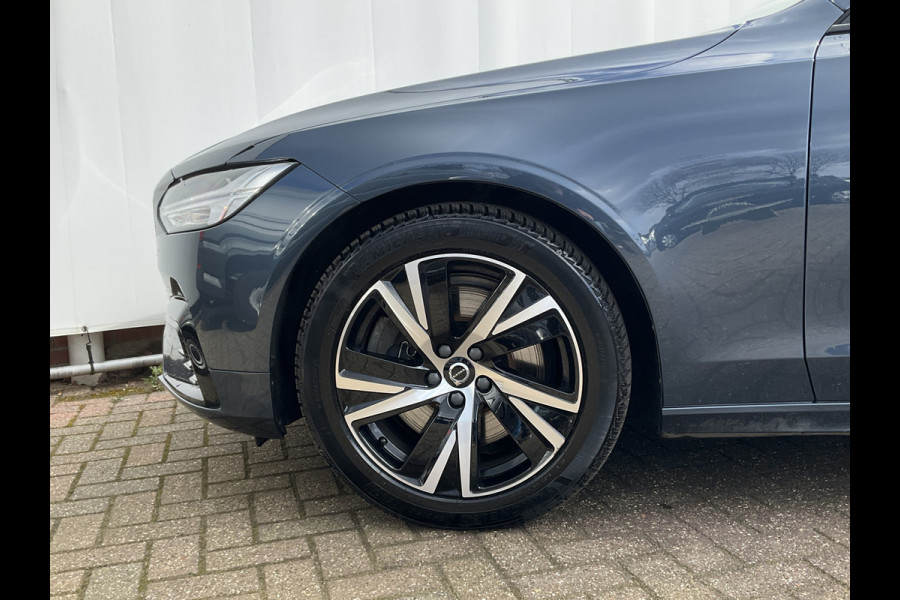 Volvo V90 B4 Ultimate Dark Leer Memory Camera Carplay Stoel/Stuurverw Trekhaak NL-Auto Uitstraling!