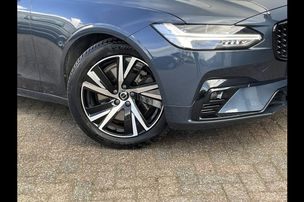 Volvo V90 B4 Ultimate Dark Leer Memory Camera Carplay Stoel/Stuurverw Trekhaak NL-Auto Uitstraling!
