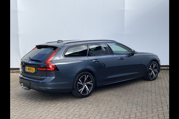 Volvo V90 B4 Ultimate Dark Leer Memory Camera Carplay Stoel/Stuurverw Trekhaak NL-Auto Uitstraling!