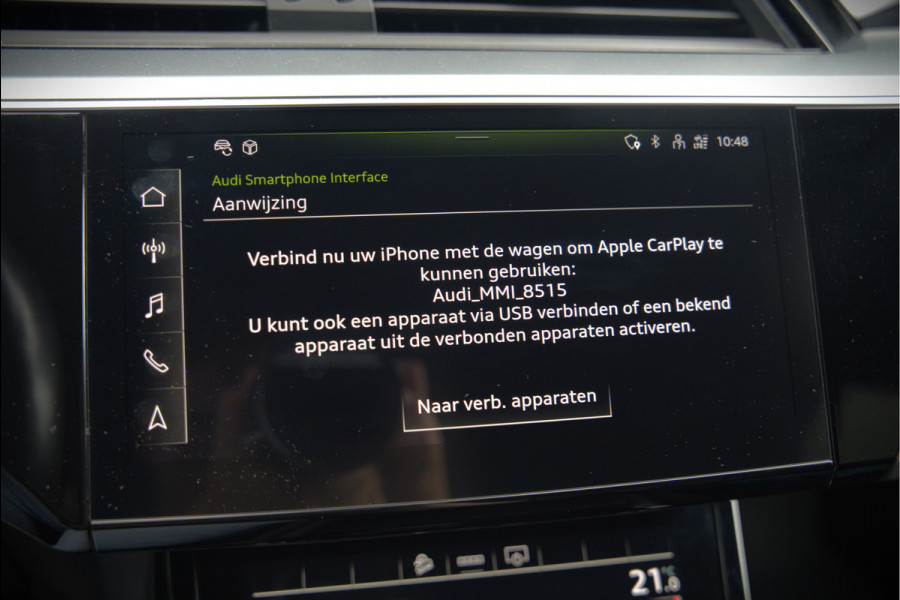 Audi e-tron 50 quattro Business edition Plus 71 kWh | Black Edition | Panoramadak | Camera | Memory Seats | Ambiance Verlichting | Luchtvering | Adaptive Cruise Control | Keyless | Matrix LED | Leder | Stoelverwarming | NAP |