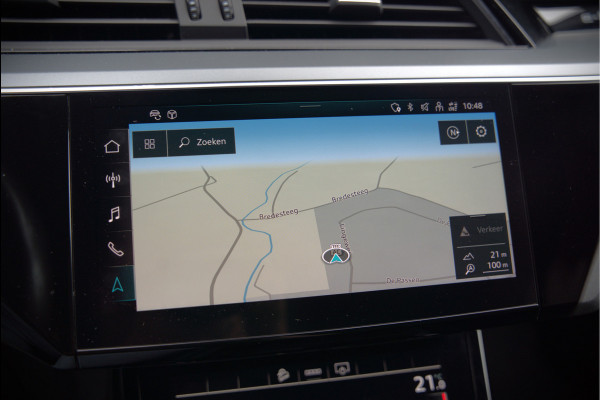 Audi e-tron 50 quattro Business edition Plus 71 kWh | Black Edition | Panoramadak | Camera | Memory Seats | Ambiance Verlichting | Luchtvering | Adaptive Cruise Control | Keyless | Matrix LED | Leder | Stoelverwarming | NAP |
