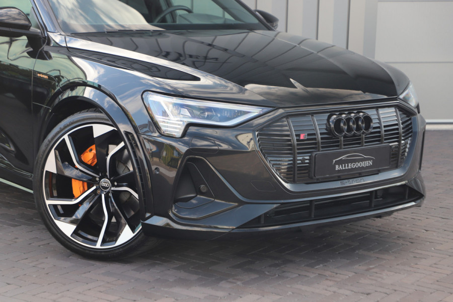 Audi e-tron Sportback S quattro 95 kWh | 503PK | Luchtvering | Head-up | Pano | Keyless-go | Sfeerverlichting | S-Stoelen | B&O | 2021.
