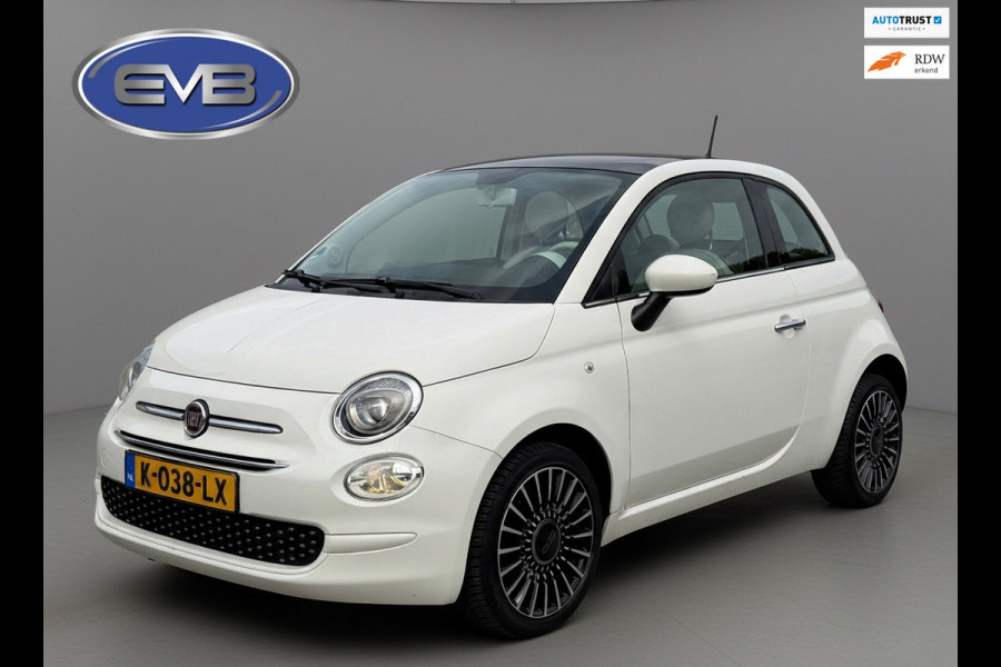 Fiat 500 1.2 4 cilinder Lounge , panoramadak, 16 inch lmv, climaat controle, nieuwe distributieriem