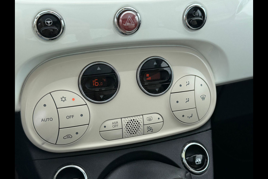 Fiat 500 1.2 4 cilinder Lounge , panoramadak, 16 inch lmv, climaat controle, nieuwe distributieriem