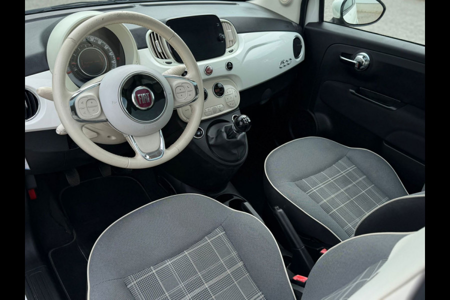 Fiat 500 1.2 4 cilinder Lounge , panoramadak, 16 inch lmv, climaat controle, nieuwe distributieriem