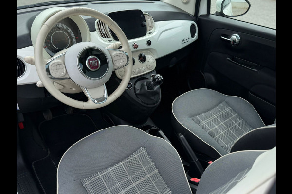 Fiat 500 1.2 4 cilinder Lounge , panoramadak, 16 inch lmv, climaat controle, nieuwe distributieriem