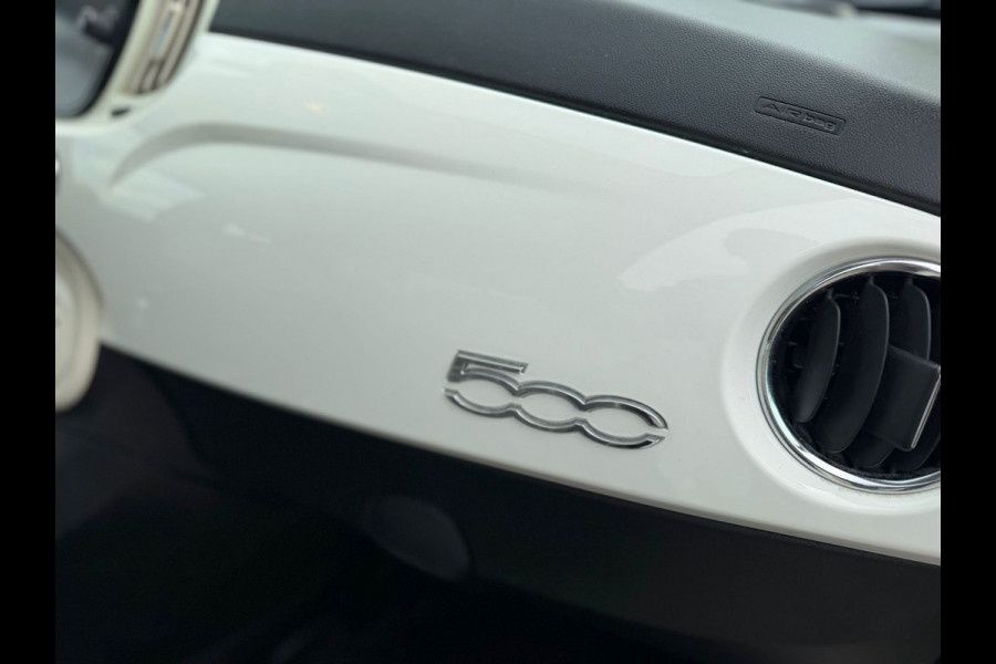 Fiat 500 1.2 4 cilinder Lounge , panoramadak, 16 inch lmv, climaat controle, nieuwe distributieriem