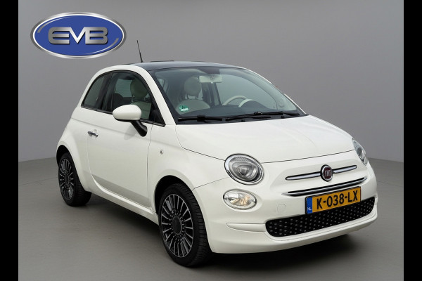 Fiat 500 1.2 4 cilinder Lounge , panoramadak, 16 inch lmv, climaat controle, nieuwe distributieriem