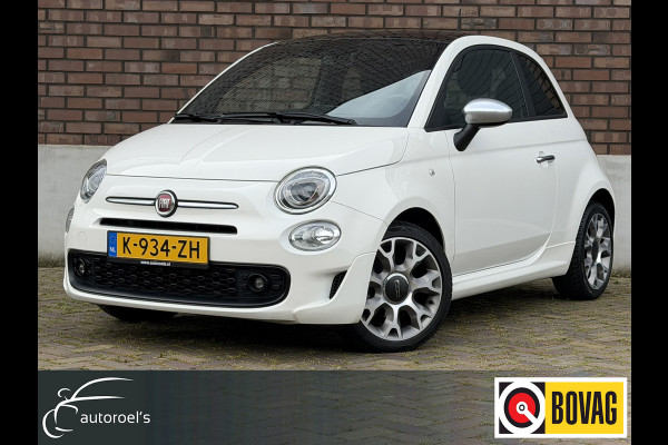 Fiat 500 1.0 Hybrid Rockstar / Panoramadak / Clima / Navi-Apple CarPlay-Android / 1e Eigenaar / Fiat Dealer Onderhouden / NED-Fiat