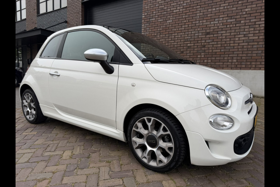 Fiat 500 1.0 Hybrid Rockstar / Panoramadak / Clima / Navi-Apple CarPlay-Android / 1e Eigenaar / Fiat Dealer Onderhouden / NED-Fiat