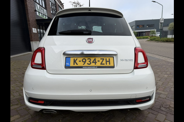 Fiat 500 1.0 Hybrid Rockstar / Panoramadak / Clima / Navi-Apple CarPlay-Android / 1e Eigenaar / Fiat Dealer Onderhouden / NED-Fiat