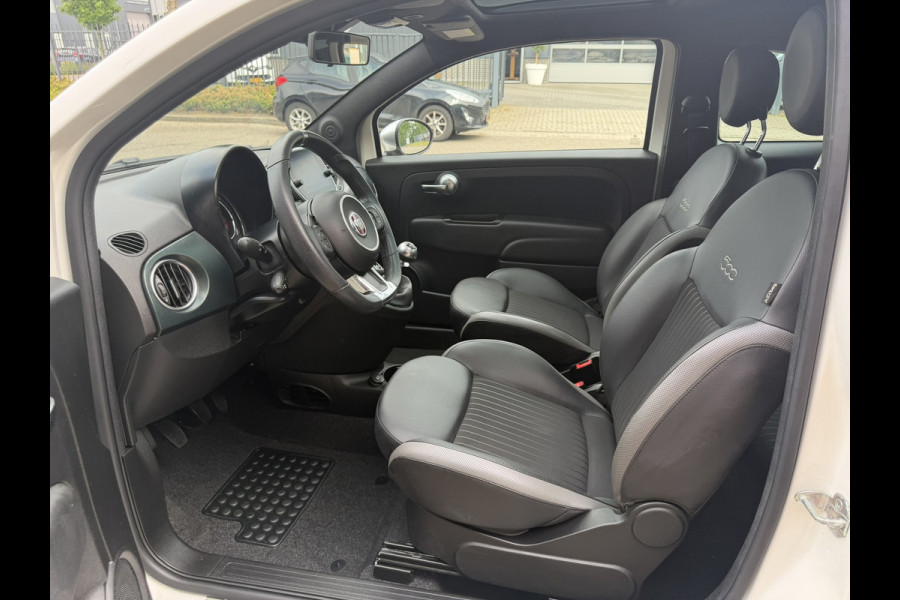 Fiat 500 1.0 Hybrid Rockstar / Panoramadak / Clima / Navi-Apple CarPlay-Android / 1e Eigenaar / Fiat Dealer Onderhouden / NED-Fiat