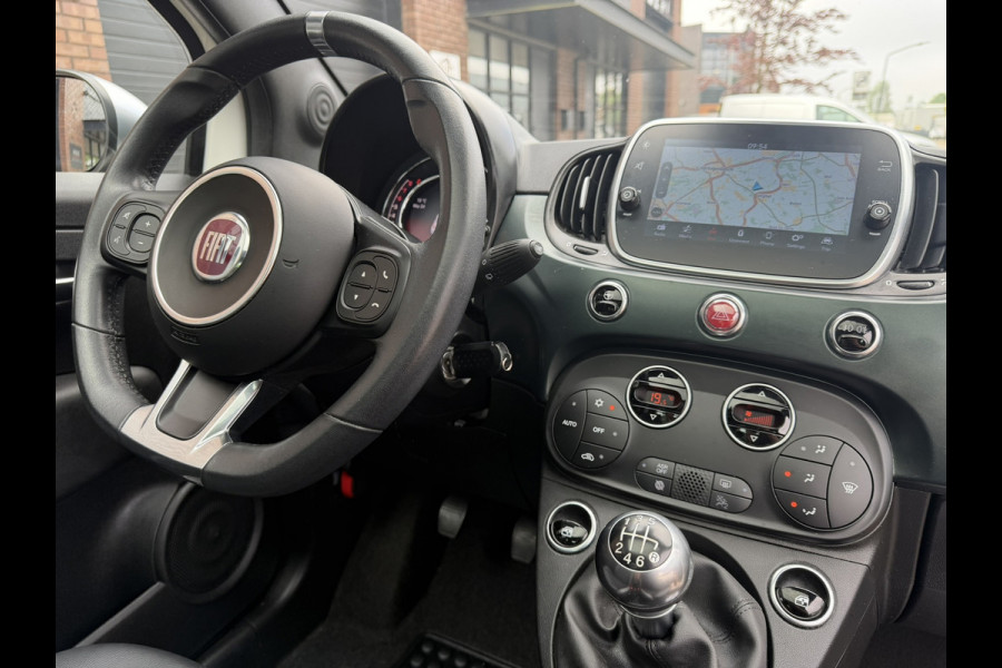 Fiat 500 1.0 Hybrid Rockstar / Panoramadak / Clima / Navi-Apple CarPlay-Android / 1e Eigenaar / Fiat Dealer Onderhouden / NED-Fiat