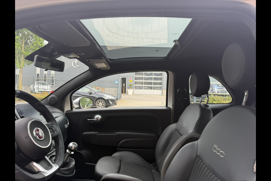Fiat 500 1.0 Hybrid Rockstar / Panoramadak / Clima / Navi-Apple CarPlay-Android / 1e Eigenaar / Fiat Dealer Onderhouden / NED-Fiat