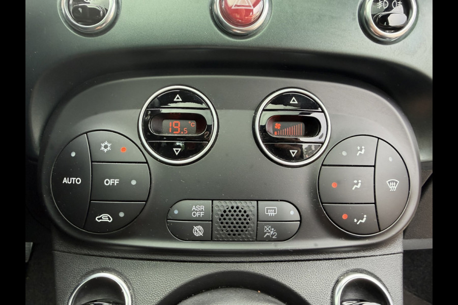 Fiat 500 1.0 Hybrid Rockstar / Panoramadak / Clima / Navi-Apple CarPlay-Android / 1e Eigenaar / Fiat Dealer Onderhouden / NED-Fiat