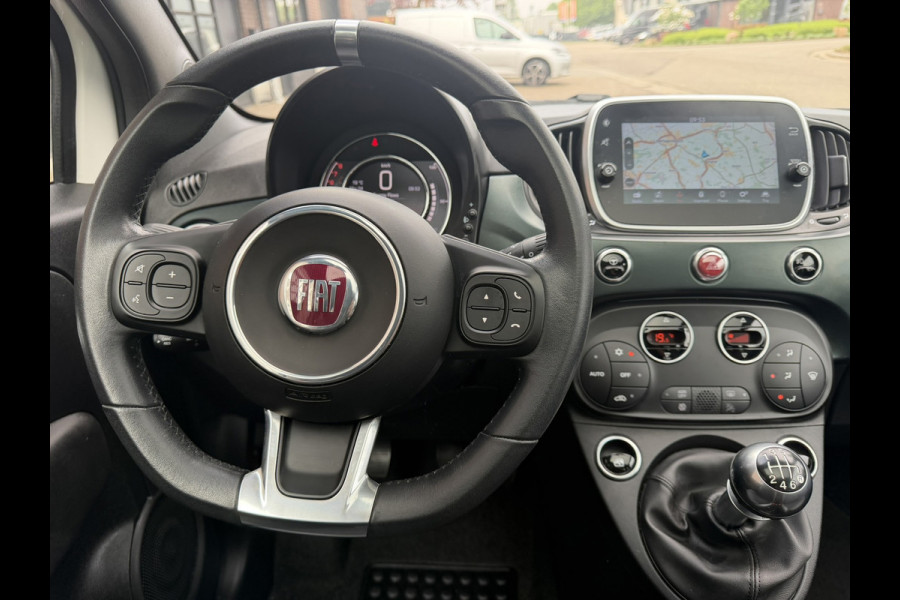 Fiat 500 1.0 Hybrid Rockstar / Panoramadak / Clima / Navi-Apple CarPlay-Android / 1e Eigenaar / Fiat Dealer Onderhouden / NED-Fiat