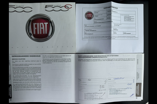 Fiat 500 1.0 Hybrid Rockstar / Panoramadak / Clima / Navi-Apple CarPlay-Android / 1e Eigenaar / Fiat Dealer Onderhouden / NED-Fiat