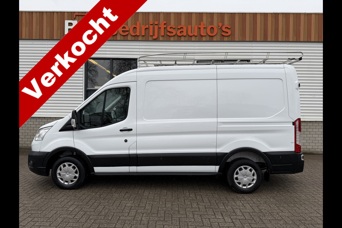 Ford Transit 310 2.0 TDCI L2H2 Trend / vaste prijs rijklaar € 18.950 ex btw / euro 6 / bpm vrij / lease vanaf € 319 / imperial + trap / airco / cruise / pdc voor en achter / trekhaak 2450 kg