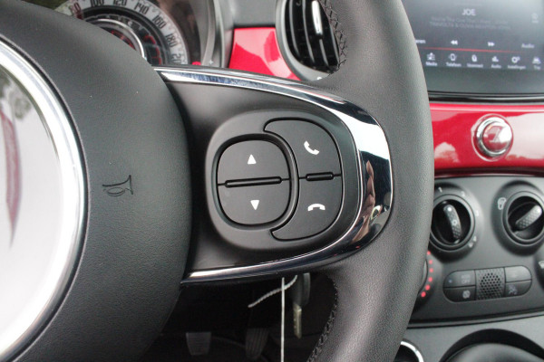 Fiat 500 1.0 Hybrid 69PK DOLCEVITA | PANORAMA DAK | APPLE CARPLAY/ANDROID AUTO | HALF LEDEREN BEKLEDING "TESSUTO DISEGNO" MET SPORTSTOELEN | DONKERE HEMELBEKLEDING | CRUISE CONTROL | AIRCO | LICHTMETALEN VELGEN 15" | CHROME DELEN EXTERIEUR | DAB+ RADIO |