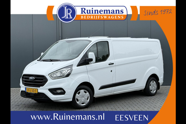 Ford Transit Custom 2.0 TDCI 130 PK / L2H1 / SORTIMO INRICHTING / 2.8 TONS TREKHAAK / 3-ZITS / CRUISE / NAVI / 2800 KG AHG