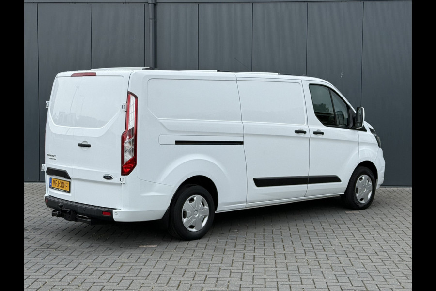 Ford Transit Custom 2.0 TDCI 130 PK / L2H1 / SORTIMO INRICHTING / 2.8 TONS TREKHAAK / 3-ZITS / CRUISE / NAVI / 2800 KG AHG