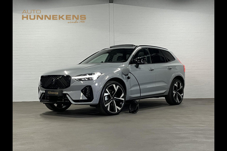 Volvo XC60 T8 Plug-in AWD Ultra Black Edition Luchtvering | Bowers & Wilkins | Massage | Adapt. Cruise | Stoelventilatie | Open dak | 360 Camera | Stuur-/stoelverwarming