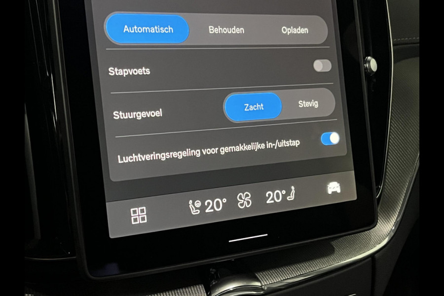 Volvo XC60 T8 Plug-in AWD Ultra Black Edition Luchtvering | Bowers & Wilkins | Massage | Adapt. Cruise | Stoelventilatie | Open dak | 360 Camera | Stuur-/stoelverwarming