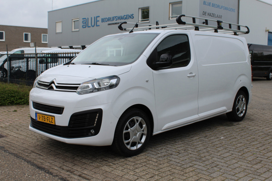 Citroën Jumpy 2.0 BlueHDI 145PK Euro6 Automaat L2 ✓ 3-zits ✓ imperiaal ✓ navigatie ✓ camera