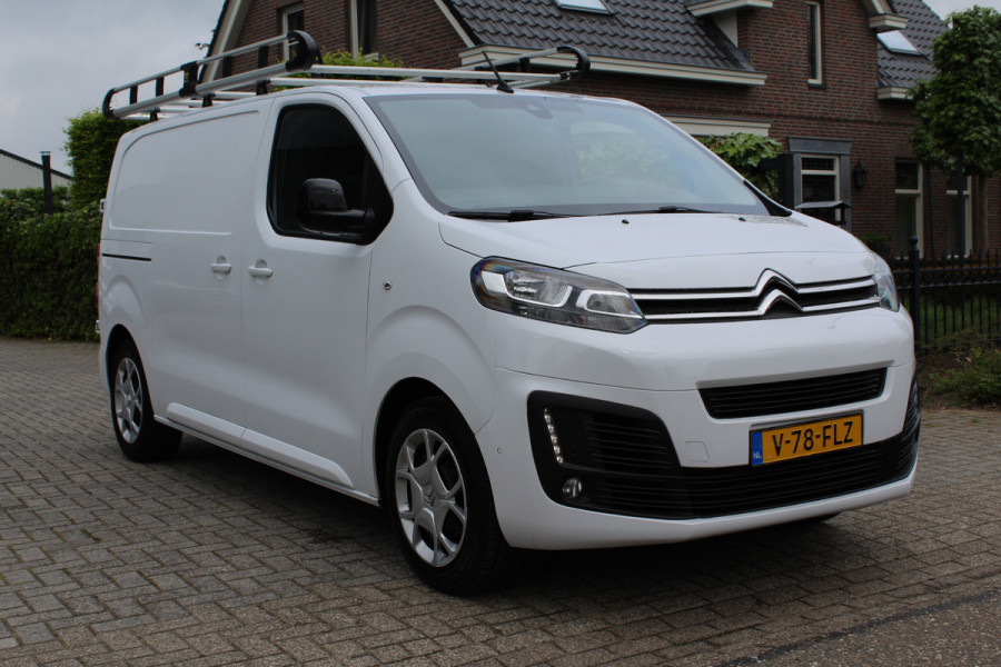 Citroën Jumpy 2.0 BlueHDI 145PK Euro6 Automaat L2 ✓ 3-zits ✓ imperiaal ✓ navigatie ✓ camera