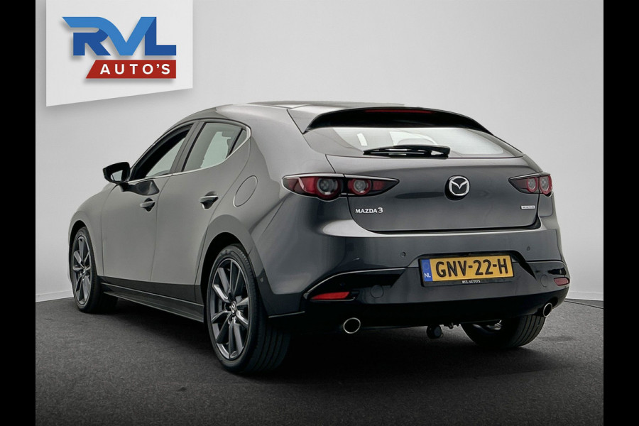 Mazda 3 2.0 e-SkyActiv-G M Hybrid 122 | Trekhaak | Head/up | Rondomzicht/Camera | Leder |