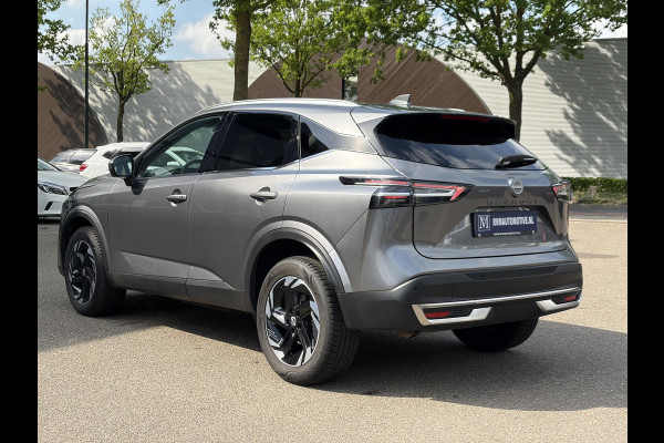 Nissan QASHQAI 1.3 MHEV Xtronic N-Connecta FABRIEKSGARANTIE| STOEL + STUURVERWARMING| VOORRUITVERWARMING| ELEKTRISCHE ACHTERKLEP| HEAD-UP DISPLAY| PANORAMADAK| ADAPTIVE CRUISE CONTROL| DODE HOEK SENSOR| 360 CAMERA|